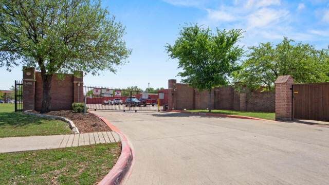 authorized entrance to Storage Depot in Flower Mound, TX